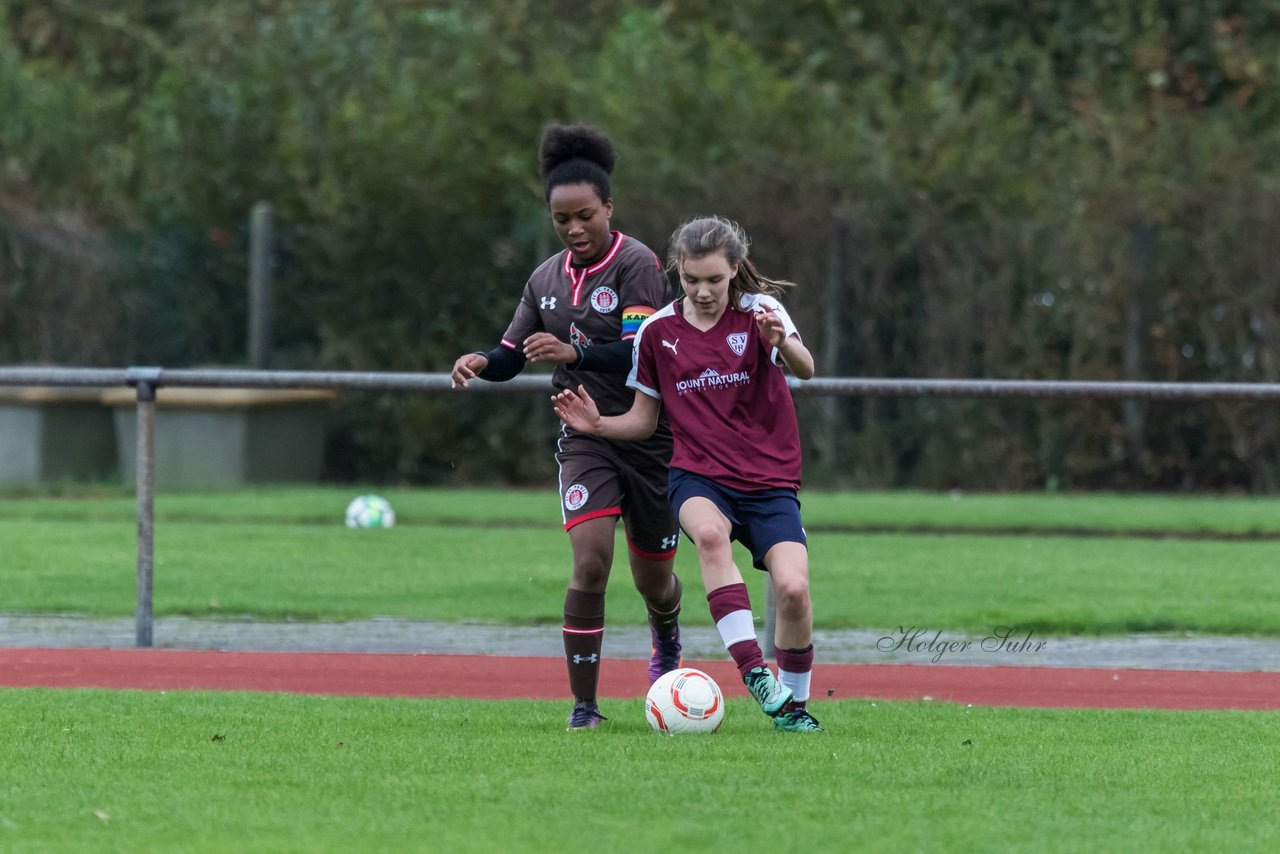 Bild 145 - C-Juniorinnen Halstenbek-Rellingen - St.Pauli : Ergebnis: 0:5